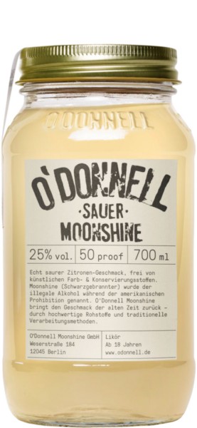 O'Donnell Moonshine Sauer 25% Vol. 0,7L günstig kaufen