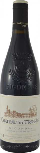 Jerome Quiot Château du Trignon Gigondas 2015 günstig kaufen