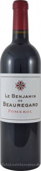 Le Benjamin de Beauregard vom Chateau Beauregard