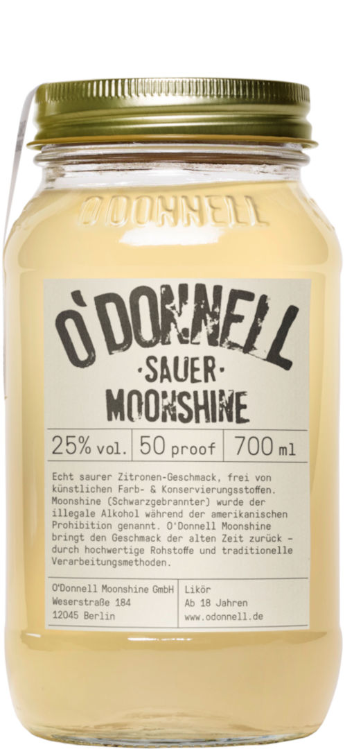O'Donnell Moonshine Sauer 25% Vol. 0,7L günstig kaufen | Weinhaus Paus