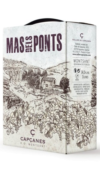 Celler de Capcanes Mas Del Ponts tinto Bag In Box BIB 3,0L günstig kaufen