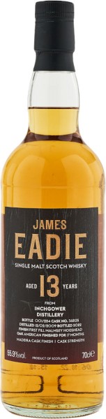 James Eadie Inchgower 13 Jahre Single Cask 0,7L 55,9% günstig kaufen