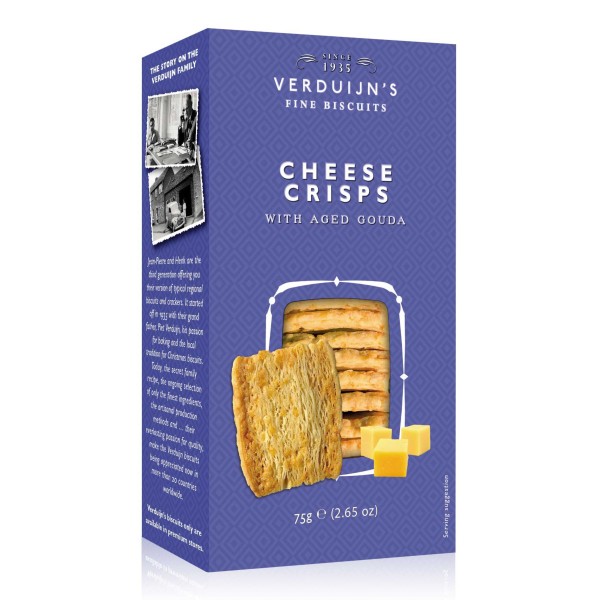 Cheese Crisps with aged Gouda Crispy Käsegebäck Verduijns günstig kaufen