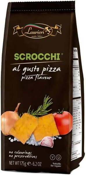 Scrocchi al gusto pizza Kracker Laurieri | MHD 28.12.24