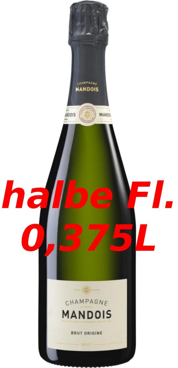 Champagner Mandois Brut Origine 0,375L