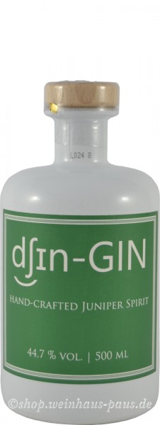 Der Djin Gin von der Spirituosenmanufaktur Eggert