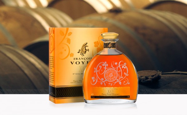Vorbestellung Francois Voyer XO 1er Cru Carafe Grande Champagne Cognac 0,7L 40% günstig kaufen