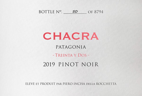 Bodega Chacra Treinta y Dos Pinot Noir 2019 günstig kaufen