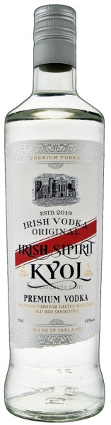 Der Kyol Irish Premium Vodka von 3 Counties Spirits