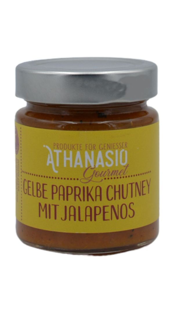 Athanasio Gelbe Paprika Chutney mit Jalapenos | MHD 28.02.26
