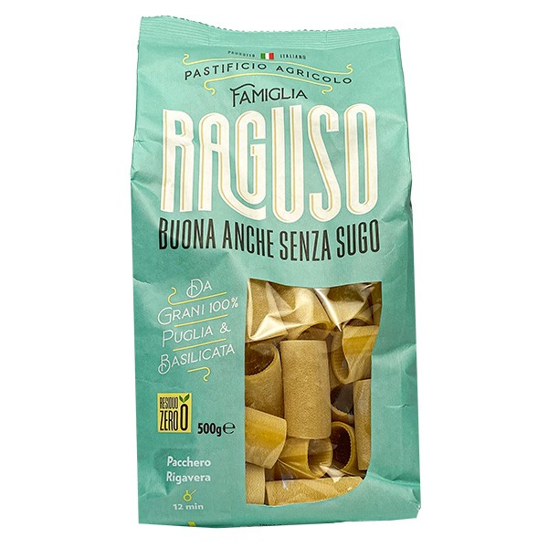 Raguso Paccheri Rigavera Pasta Nudeln 500g | MHD 14.12.26