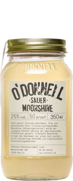 O'Donnell Moonshine Sauer 25% Vol. 0,35L günstig kaufen