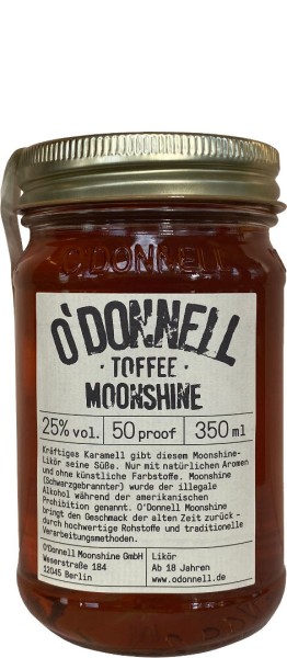O'Donnell Moonshine Toffee 25% Vol. 0,35L günstig kaufen