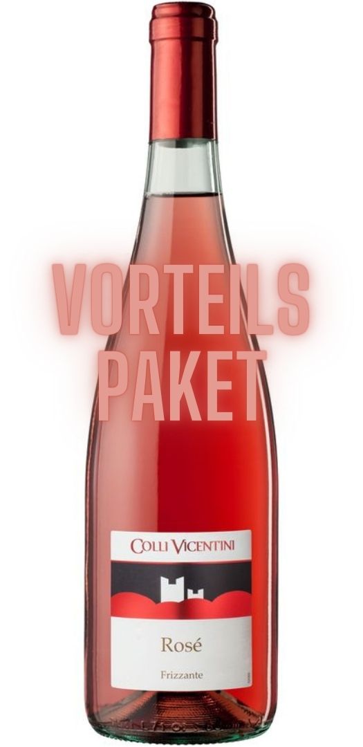 Vicentini günstig Colli kaufen Perlwein Vorteilspaket Weinhaus Paus Rosé | / Fl. 15 Frizzante