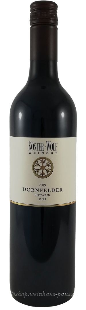 Köster-Wolf Dornfelder süß 2019 Edition WOP