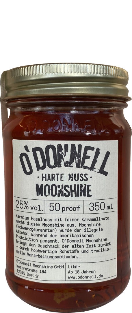 O'Donnell Moonshine Harte Nuss 25% Vol. 0,35l