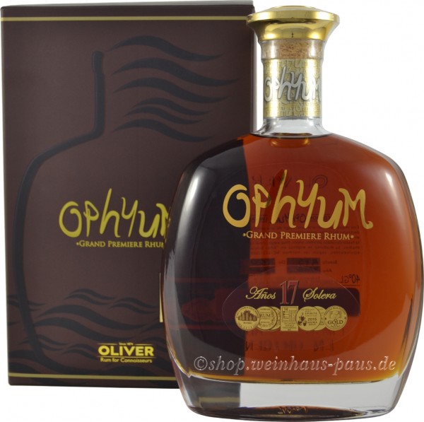Ophyum Rum 17 Jahre Grand Premiere Rhum Oliver günstig kaufen