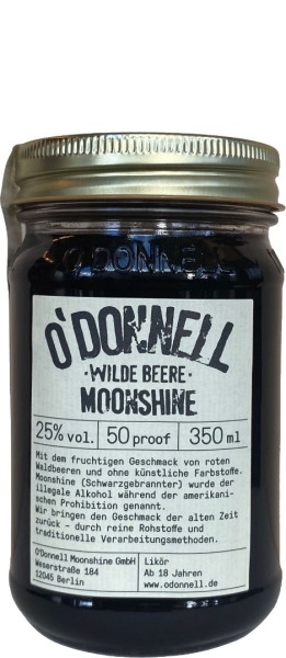 O'Donnell Moonshine Wilde Beere 25% Vol. 0,35l günstig kaufen