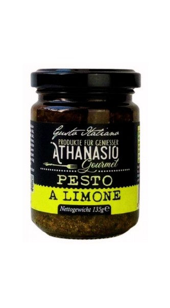 Athanasio Pesto a Limone mit Olivenöl 135g 