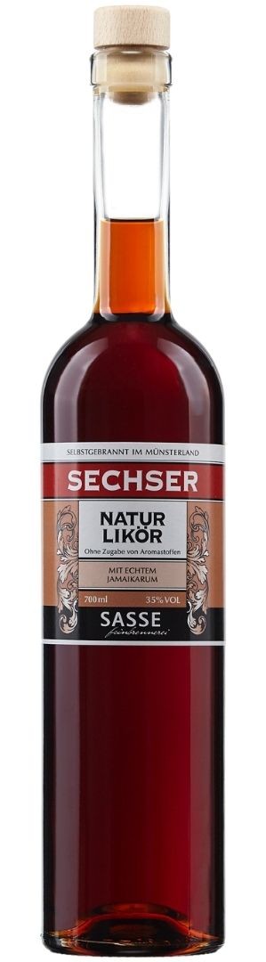 Feinbrennerei Sasse Sechser Bio Naturlikör 0,7L 35%