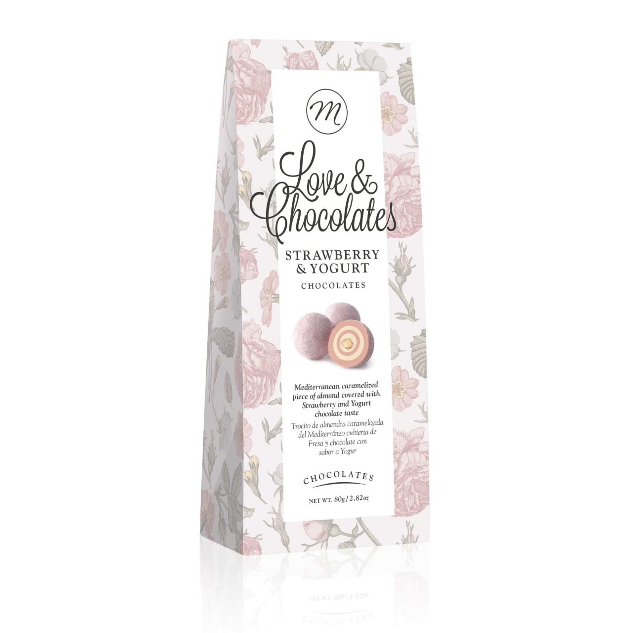 Love & Chocolates Strawberry & Yogurt Mandeln und Weiße Schokolade | MHD 28.02.25