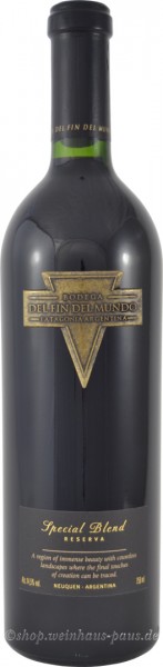Der Special Blend Reserva von der Bodega del fin del Mundo - Wein am Niederrhein im Weinhaus Paus