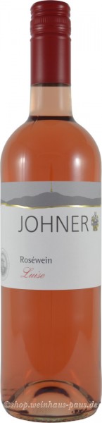Der Roséwein Luise vom Weingut Karl H. Johner - Wein am Niederrhein im Weinhaus Paus